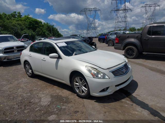  Salvage INFINITI G37x