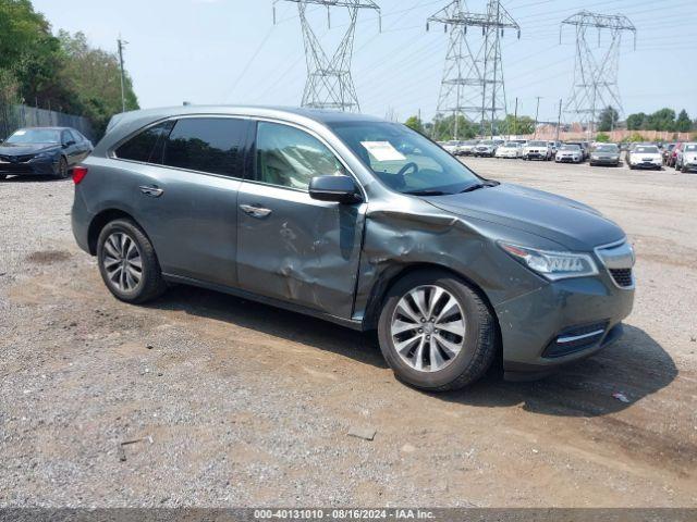  Salvage Acura MDX