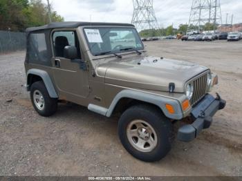  Salvage Jeep Wrangler