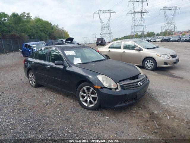  Salvage INFINITI G35x