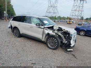  Salvage Lincoln Aviator