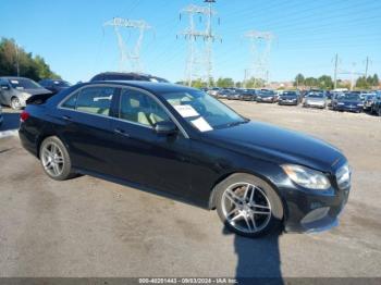  Salvage Mercedes-Benz E-Class