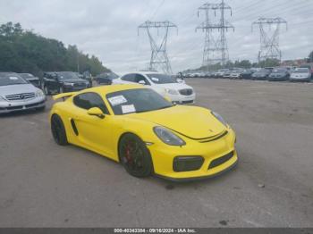  Salvage Porsche Cayman