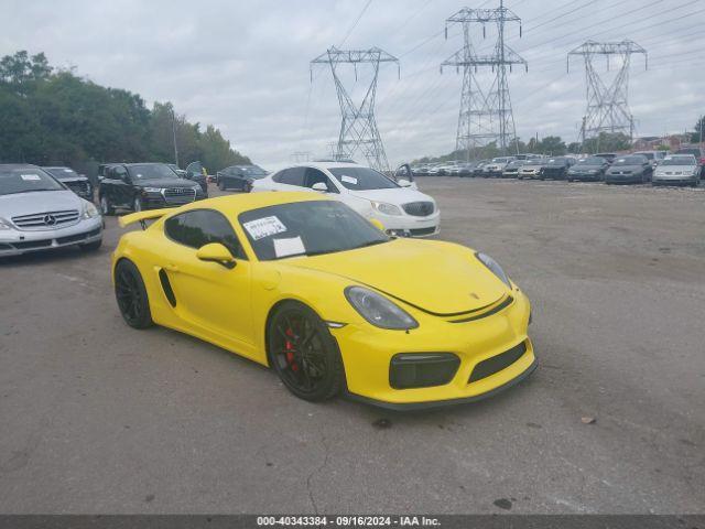  Salvage Porsche Cayman