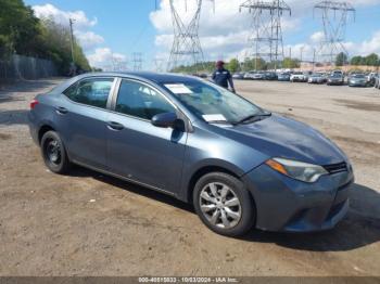  Salvage Toyota Corolla