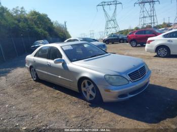  Salvage Mercedes-Benz S-Class