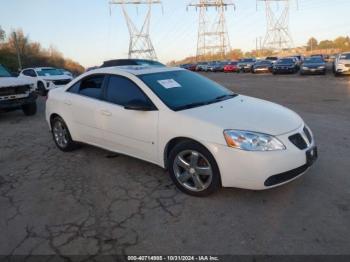  Salvage Pontiac G6