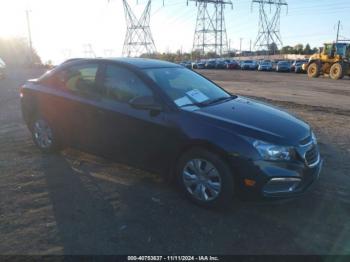  Salvage Chevrolet Cruze