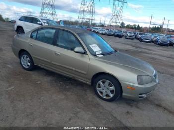  Salvage Hyundai ELANTRA