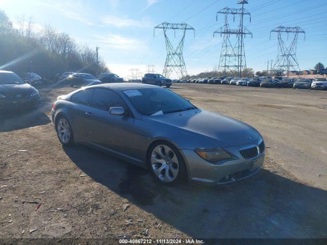  Salvage BMW 6 Series