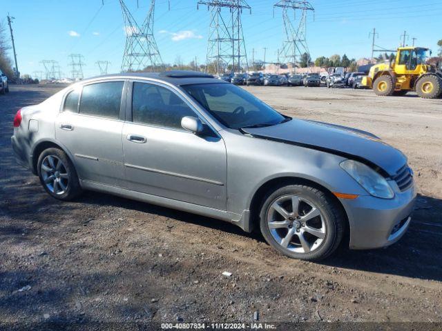  Salvage INFINITI G35x