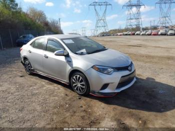  Salvage Toyota Corolla