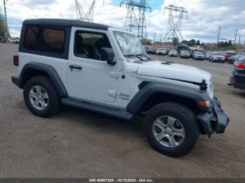  Salvage Jeep Wrangler