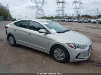  Salvage Hyundai ELANTRA