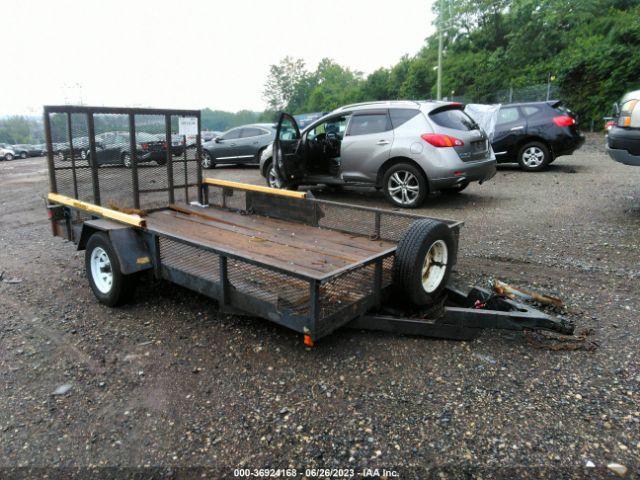  Salvage Trailer 6 X 12 Trailer With 2 Whe