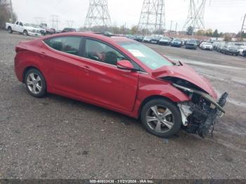  Salvage Hyundai ELANTRA