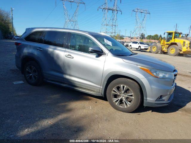  Salvage Toyota Highlander