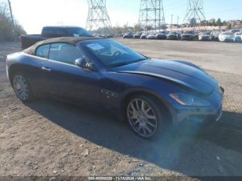  Salvage Maserati GranTurismo