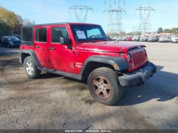  Salvage Jeep Wrangler