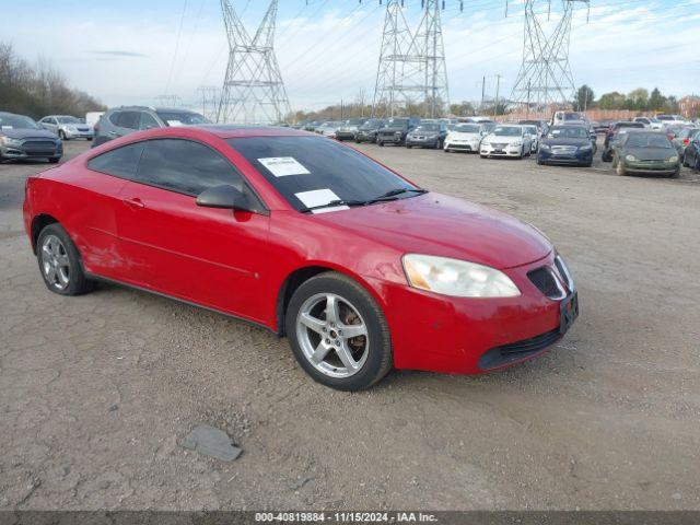  Salvage Pontiac G6