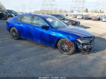  Salvage Acura TLX