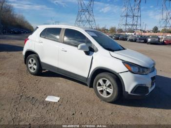  Salvage Chevrolet Trax