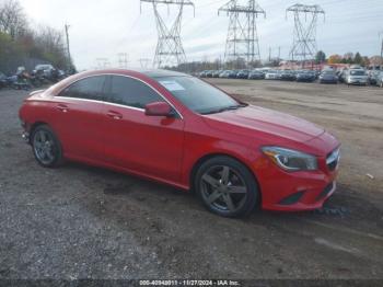  Salvage Mercedes-Benz Cla-class