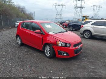  Salvage Chevrolet Sonic