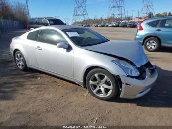  Salvage INFINITI G35