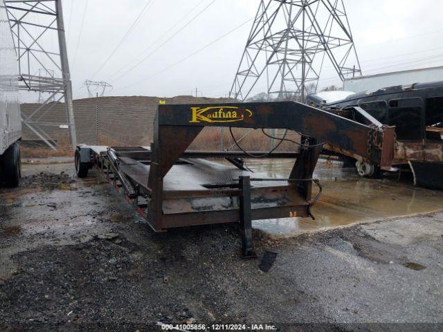  Salvage Kaufman Cl Car Trailer