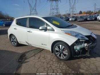  Salvage Nissan LEAF