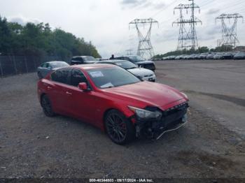  Salvage INFINITI Q50