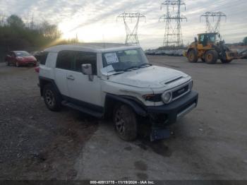  Salvage Toyota FJ Cruiser