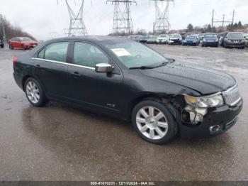  Salvage Lincoln MKZ