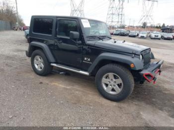  Salvage Jeep Wrangler