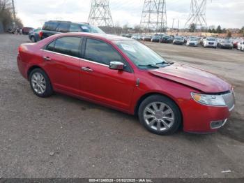  Salvage Lincoln MKZ