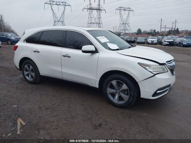  Salvage Acura MDX