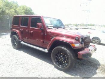  Salvage Jeep Wrangler