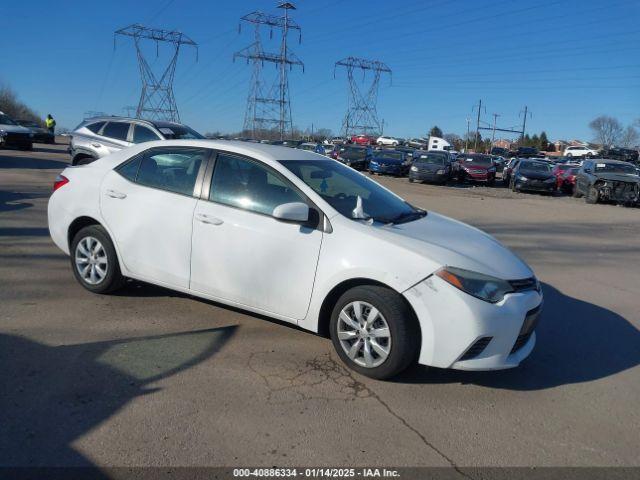  Salvage Toyota Corolla