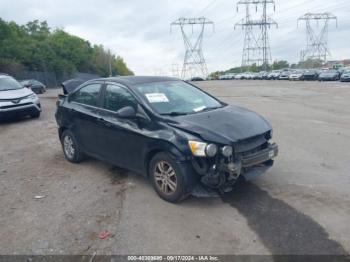  Salvage Chevrolet Sonic