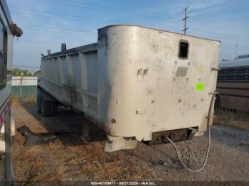  Salvage East Manufacturing Dump Trailer