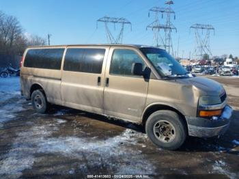  Salvage Chevrolet Express