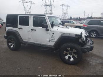  Salvage Jeep Wrangler