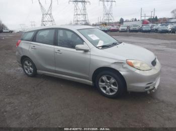  Salvage Toyota Matrix