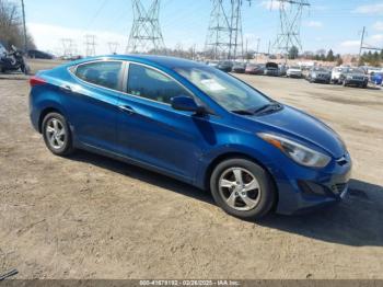  Salvage Hyundai ELANTRA