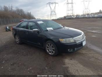  Salvage Lincoln MKZ