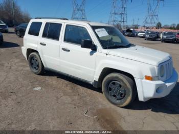  Salvage Jeep Patriot