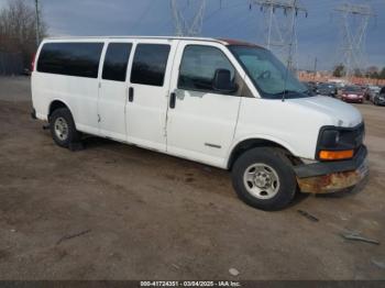  Salvage Chevrolet Express