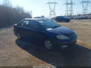  Salvage Toyota Corolla