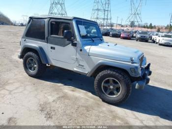  Salvage Jeep Wrangler